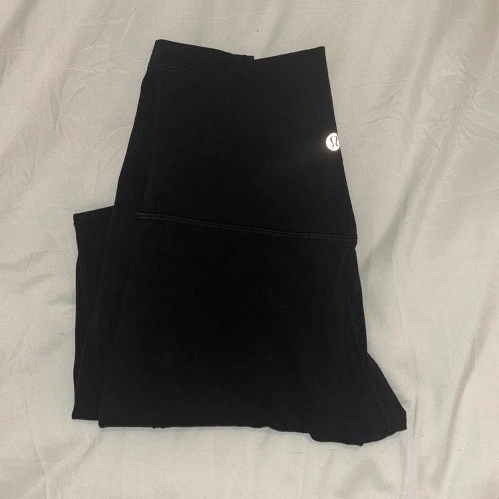 Black lulu align 28” leggings